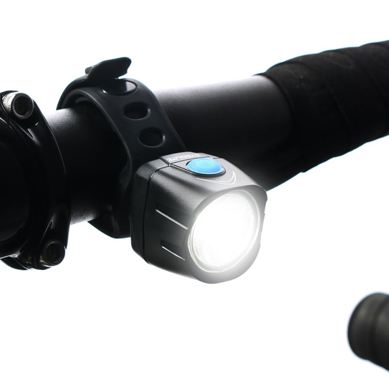 Cygolite Dice HLâ€“ 150 Lumen Bike Lightâ€“ 6 Night & 2 Daytime Modesâ€“ Ultra Compact Designâ€“ IP64 Water Resistantâ€“ Sturdy Flexible Mountâ€“ USB Rechargeable Headlight - for Aero Road & Commuter Bicycles - Image 1